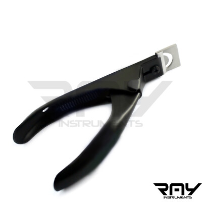 Manicure Pedicure Acrylic Tip Cutter Artificial Fake False Nail Trimmer Salon 