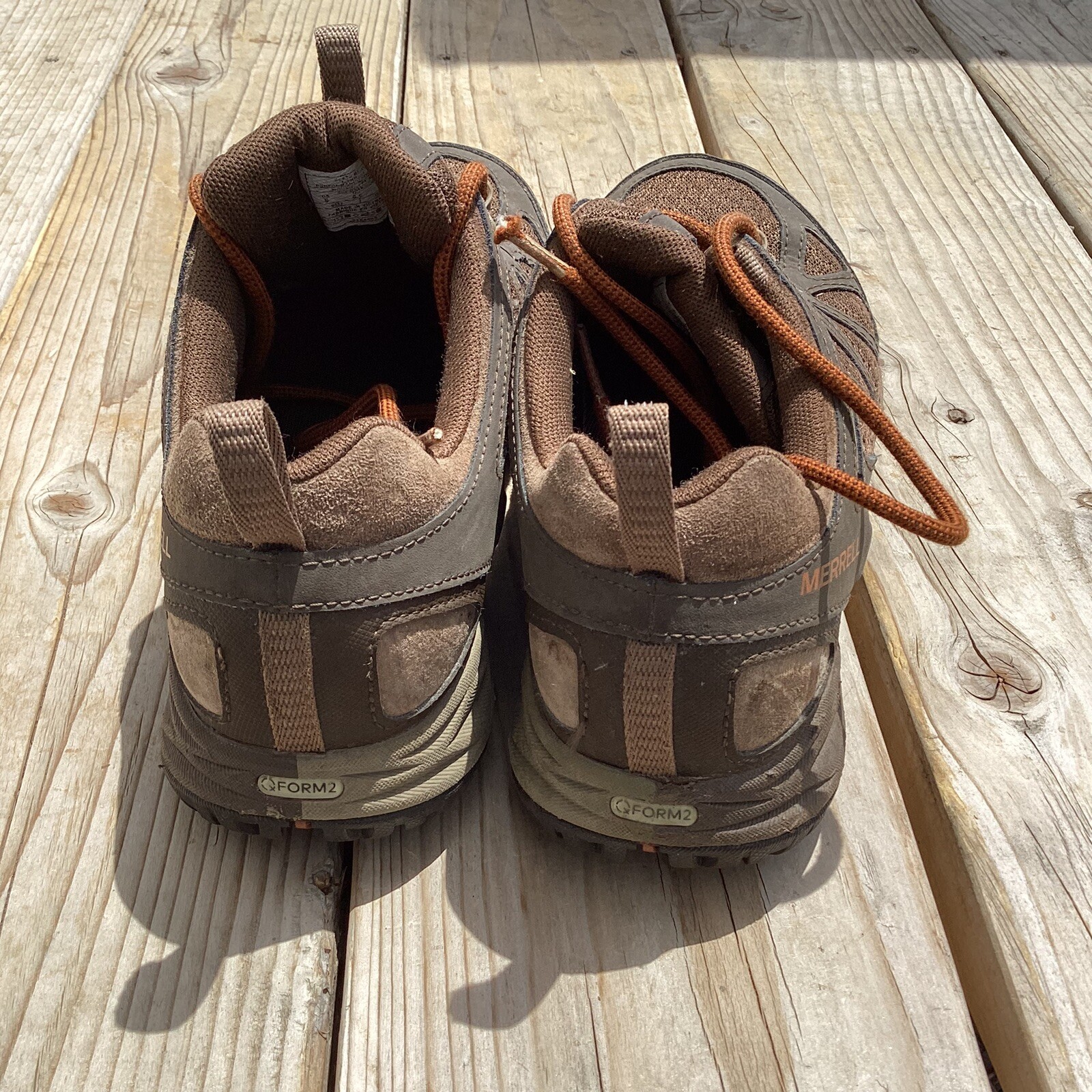 Scarpe da trekking Merrell donna taglia 9 trail running marrone