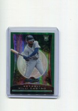 2020 Chronicles Titan Green Prizm Refractor Willi Castro Rookie 16/50