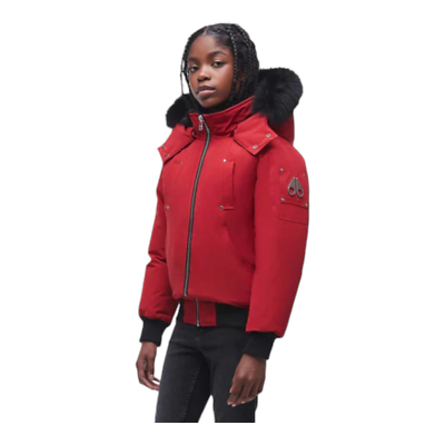 Moose Knuckles Kid's Bomber Jacket MK2633YBB Red - BRAND NEW WITH