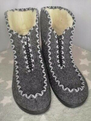 felt slipper boots