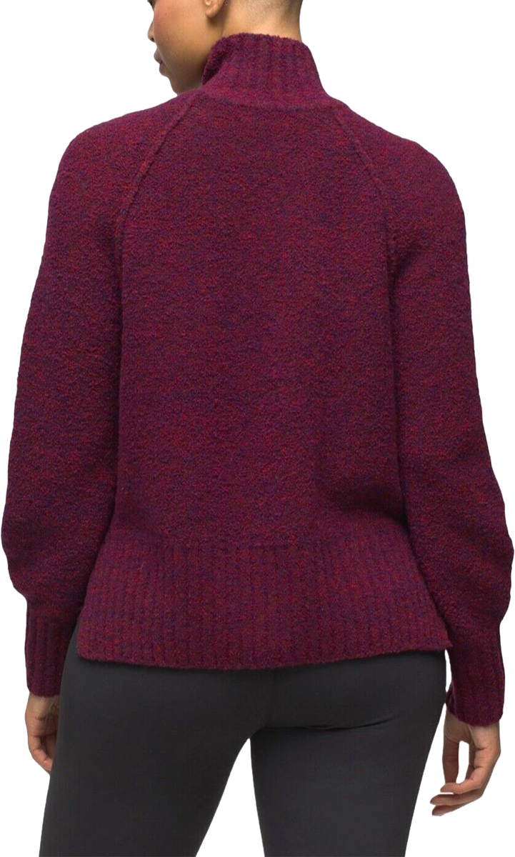 プラナ Prana Blazing Star Sweater レディース Sweaters Mulberry prAna Blazing Star Sweater Half Zip Women's S Mulberry Red