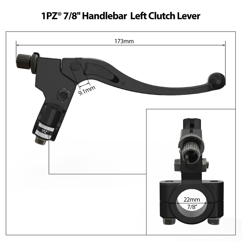 Folding Brake Clutch Levers For IMR SSR Pit Dirt Bike 125 140 Cc CRF50 KLX TTR E