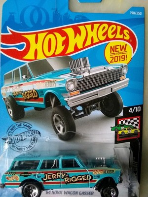 hot wheels 64 nova wagon gasser