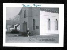 CHURCH IN DENTON TEXAS OLD/VINTAGE PHOTO- F247