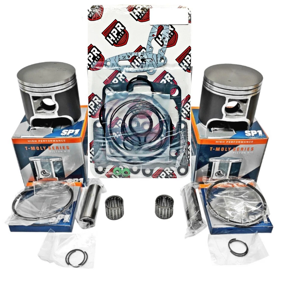 Kits de pistones Polaris 600 SP1 juego de juntas de extremo superior rodamientos IQ RMK 2008-2015 Foto 2 de 2