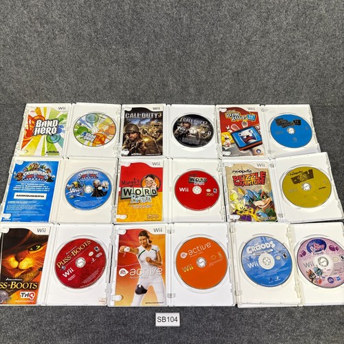 Lotto 20 videogiochi Angry Birds Trilogy Goldeneye 007 Nickelodeon Fit Nintendo Wii - Foto 7 di 8