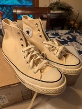 Converse Chuck Taylor All Star City Trek Men's 7.5 Beige Hi Top Sneakers New