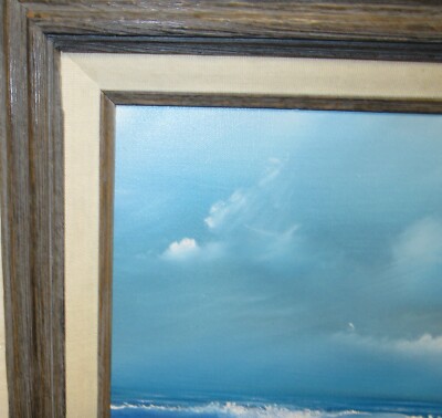 SAKAMOTO ORIGINAL OIL ON CANVAS JAPANESE SEASCAPE PAINTING | eBay