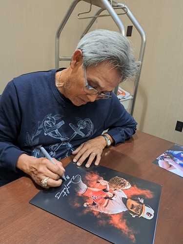 Dennis Martinez Montreal Expos Signed 8x10 Perfect Game Pic Autograph Photo - Picture 3 of 3