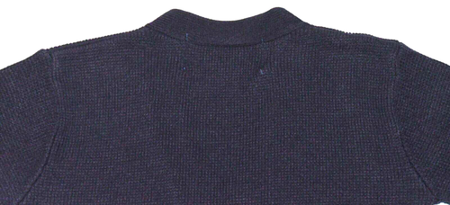 Cotler Long Sleeve Button Up Cardigan Sweater Unisex Boys Girls Size 14/16 Navy - Picture 9 of 17