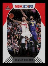 2020-21 Panini NBA Hoops Basketball Damian Lillard # 101