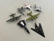 Die Cast Military Airplane Jet Toy Lot of 7