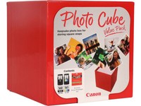 Canon CL-561 Color + PG-560 Schwarz, Cube +Fotopapier 3713C007