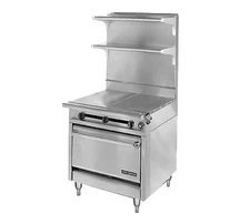 American Range HD34-2HT-O 34" Gas Heavy Duty Range w/ (2) Hot Tops, (1) Cabin...