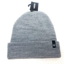 HEMLOCK Ranger Beanie Hat Heather Grey Adult One Size Unisex NWT