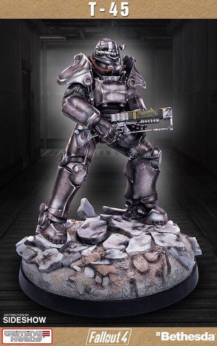 NEW! Gaming Heads Fallout 4: T-45 Power Armor Regular Statue 1/4 Scale LIMITED - Picture 3 of 9