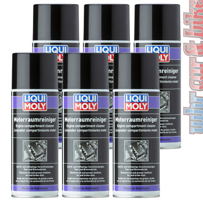6x Liqui Moly 3326 Motorraumreiniger Motorreiniger öl- & fettlösend Teerentferne