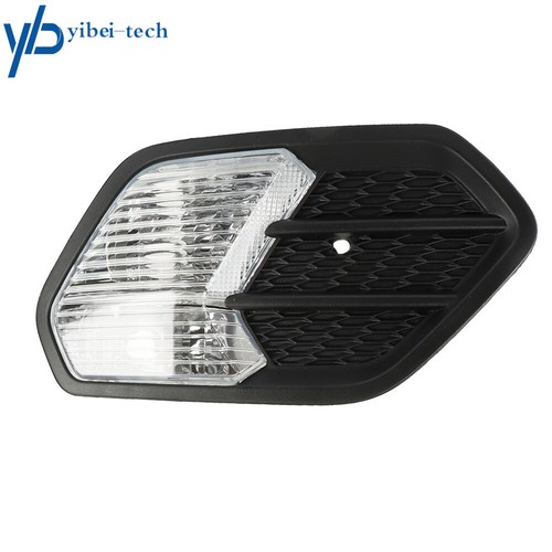 For 2017-2018-2019 Ford Escape Pair of Fog Lights Driving Lamps w/Black Cover - Picture 6 of 8