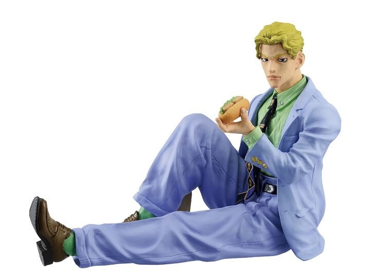 Figura Anime Kira Yoshikage (JJBA) – Action Figure In PVC 10 Cm Con Teste E Accessori Intercambiabili, Statua Da Collezione Per Fan