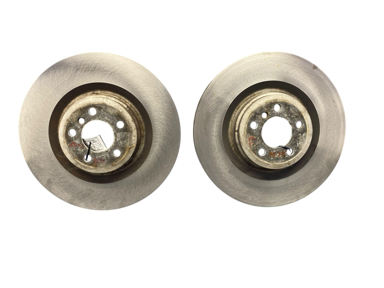 2009-2014 ROLLS ROYCE GHOST RWD 6.0L REAR LEFT RIGHT BRAKE DISC ROTOR SET OEM