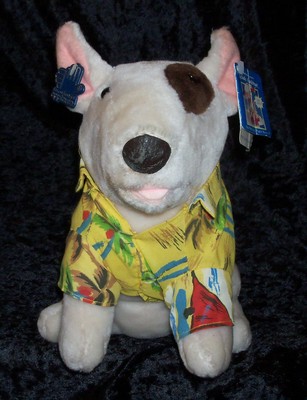 spuds mackenzie stuffed dog