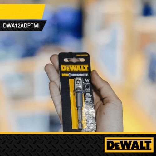 DeWALT Adattatore Presa 1/2" SQ Quadrato Max Impact Duty Adattatore Dado - Foto 7 di 14