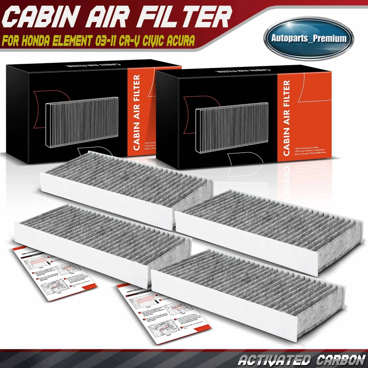 Honda element 2024 cabin air filter