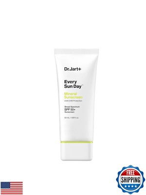 Dr.Jart+ Every Sun Day Mineral Sunscreen SPF 50+ for Face | Korean Skin Care 
