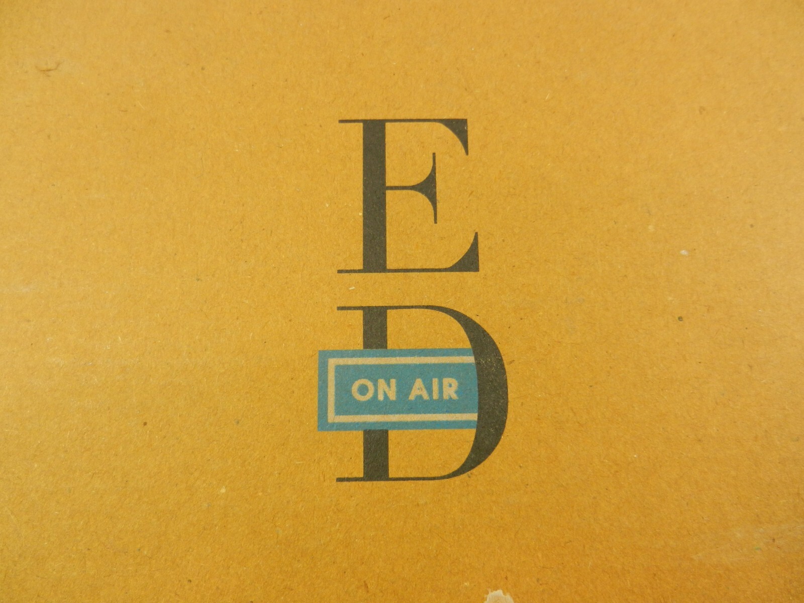 ED On Air Ellen Degeneres Wood & Stone Serving Tray Charcuterie