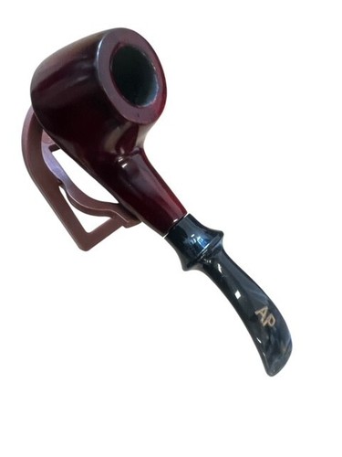 Pipa para fumadores personalizada grabada y llena de oro inc. Caja de lujo de pie - Imagen 5 de 5