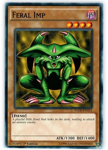 Feral Imp - YGLD-ENA11 - Common - 1st Edition x3 - Near Mint