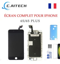 ECRAN LCD VITRE TACTILE COMPLET POUR IPHONE 6S/6S PLUS NOIR BLANC