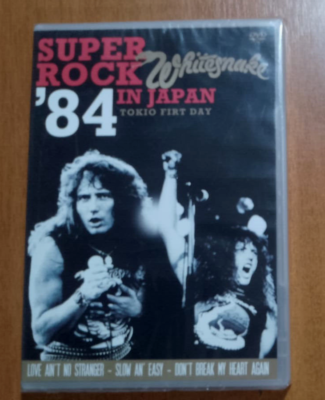 Whitesnake – Super Rock in Japan 1984 - DVD All Areas - RARE!!! | eBay