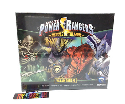 Hasbro Saban's Power Rangers Heroes Of The Grid VILLAIN PACK #1 SEALED 2019