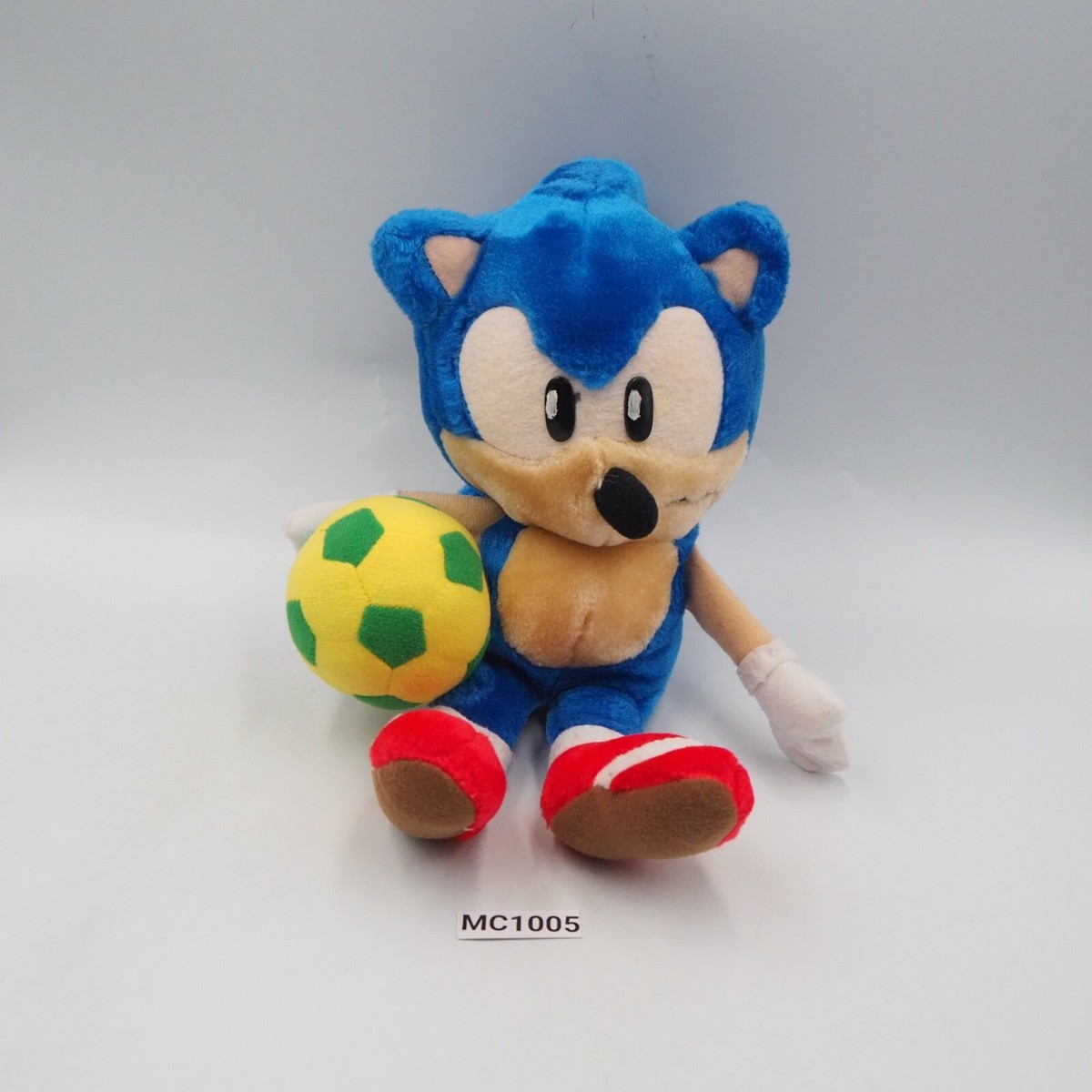 Sonic MC1005 The Hedgehog Soccer Football SEGA 1994 Plush 9