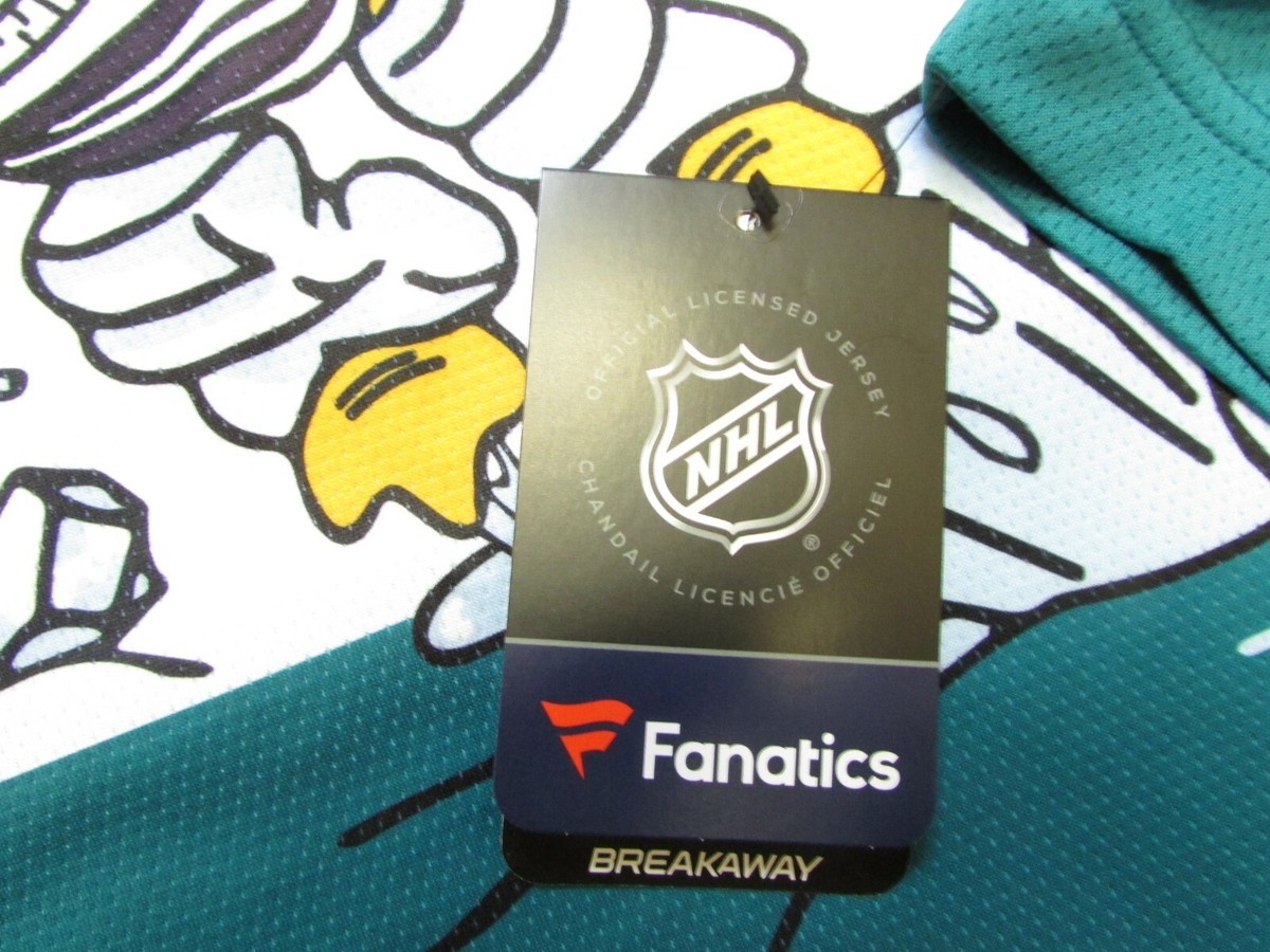 ANAHEIM DUCKS FANATICS REVERSE RETRO BREAKAWAY HOCKEY JERSEY