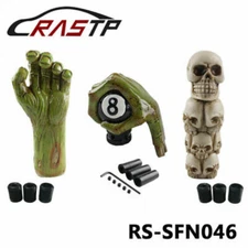 Skull Resin Head Style Car Manual Stick Gear Shift Knob Lever Shifter Universal