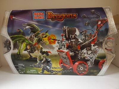 Mega Bloks 96000 Dragons Siege Chariot 