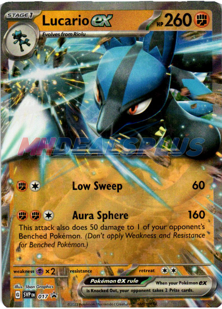 Lucario ex 017 Prize Pack Series Cards Holo for sale online | eBay