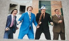 DAVID KOECHNER HAND SIGNED AUTHENTIC ANCHORMAN 'CHAMP KIND' 11X14 PHOTO w/COA