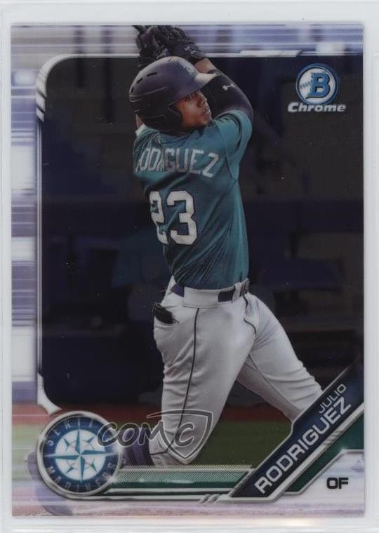 2019 Bowman Draft Chrome Julio Rodriguez #BDC-60 0e3