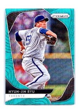 Hyun-Jin Ryu 2020 Panini Prizm Teal Wave Prizm #92 Toronto Blue Jays