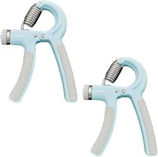 2 Hand Grip Strengthener Wrist Forearm and Finger Strength Exercise Equipment