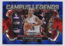 2024 Panini Prizm Draft Picks Campus Legends Blue Ice 83/99 Stephen Curry 1i98