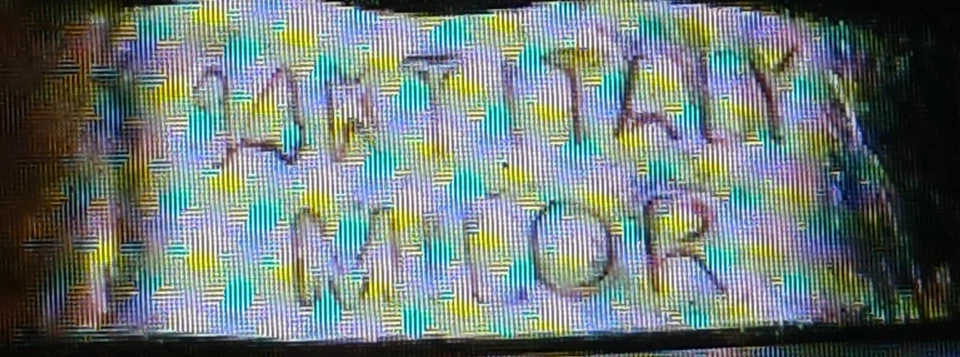 Pingente de moeda vintage 14k Milor Itália bola de ouro italiano 500 liras - Imagem 2 de 4