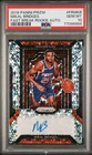 2018 MIKAL BRIDGES Panini Mosaic Fast Break Autograph Auto Rookie RC, PSA 10