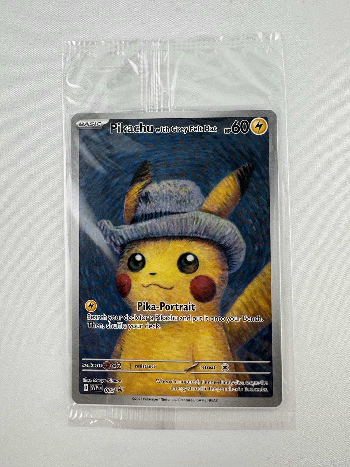 Pikachu with Grey Felt Hat 2023 Scarlet & Violet: Black Star Promo