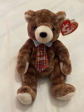 Ty Beanie Baby PAPPA 2004 Father's Day 1 Dad Bear 7.5" MWMTs Stuffed Animal Toy
