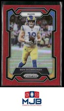 2023 Panini Prizm Ben Skowronek Red #163 Los Angeles Rams SP